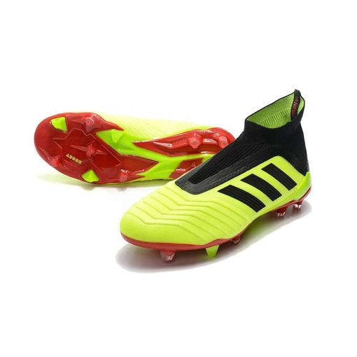 Adidas Predator 18+ FG Dames - Geel Zwart_6.jpg